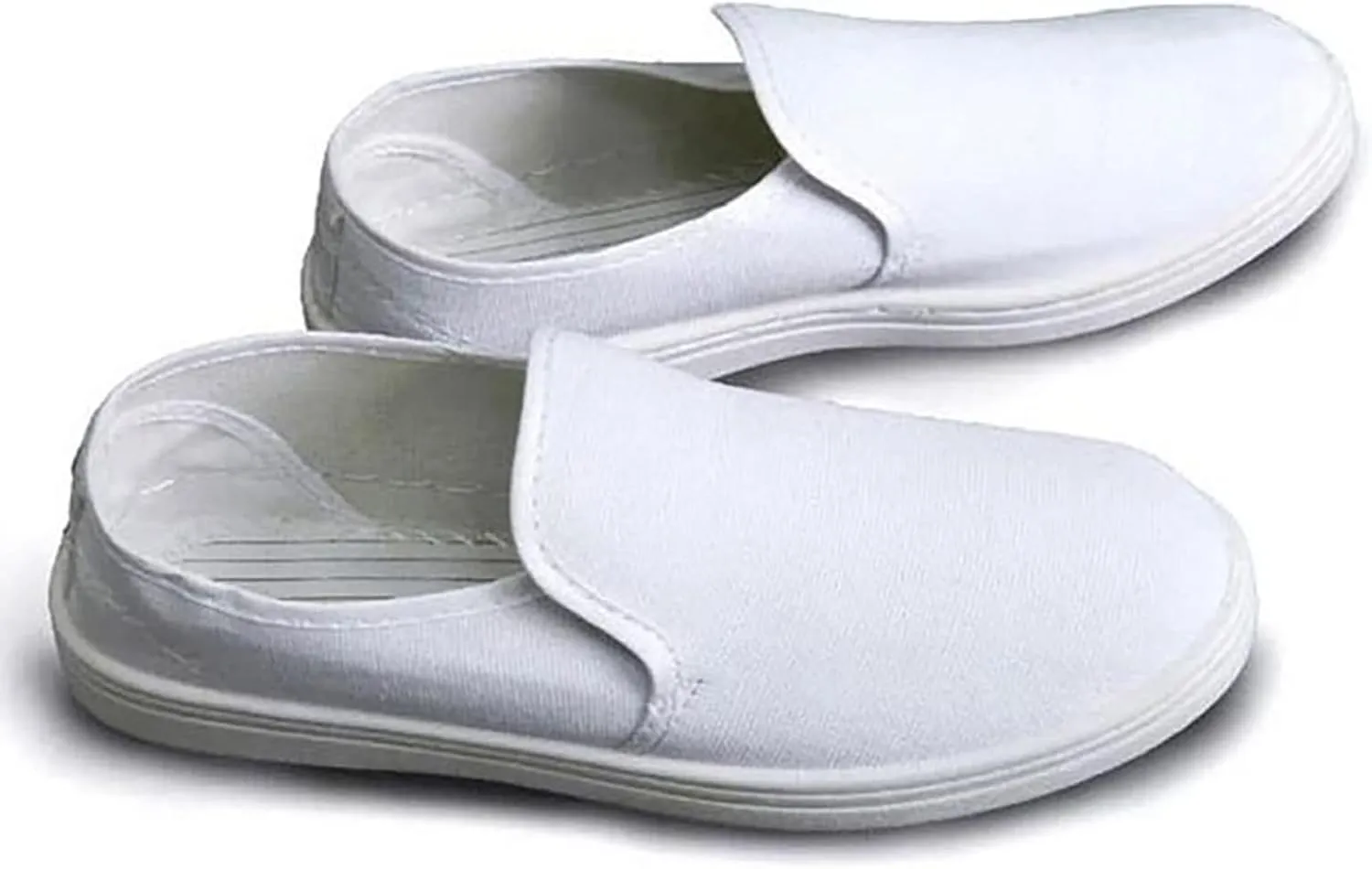 Men's Breathable One Foot Pedal Lazy Shoes Korean Fashion Shoes Casual Canvas Shoes Men Slip on Casual Shoes Size 8