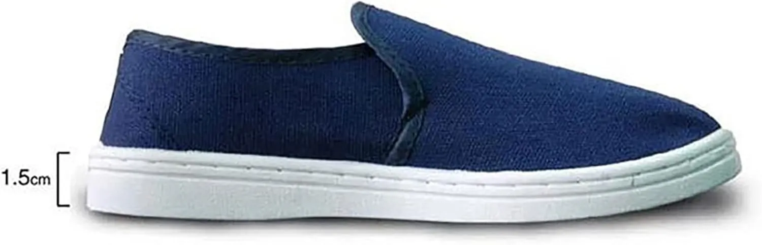 Men's Breathable One Foot Pedal Lazy Shoes Korean Fashion Shoes Casual Canvas Shoes Men Slip on Casual Shoes Size 8