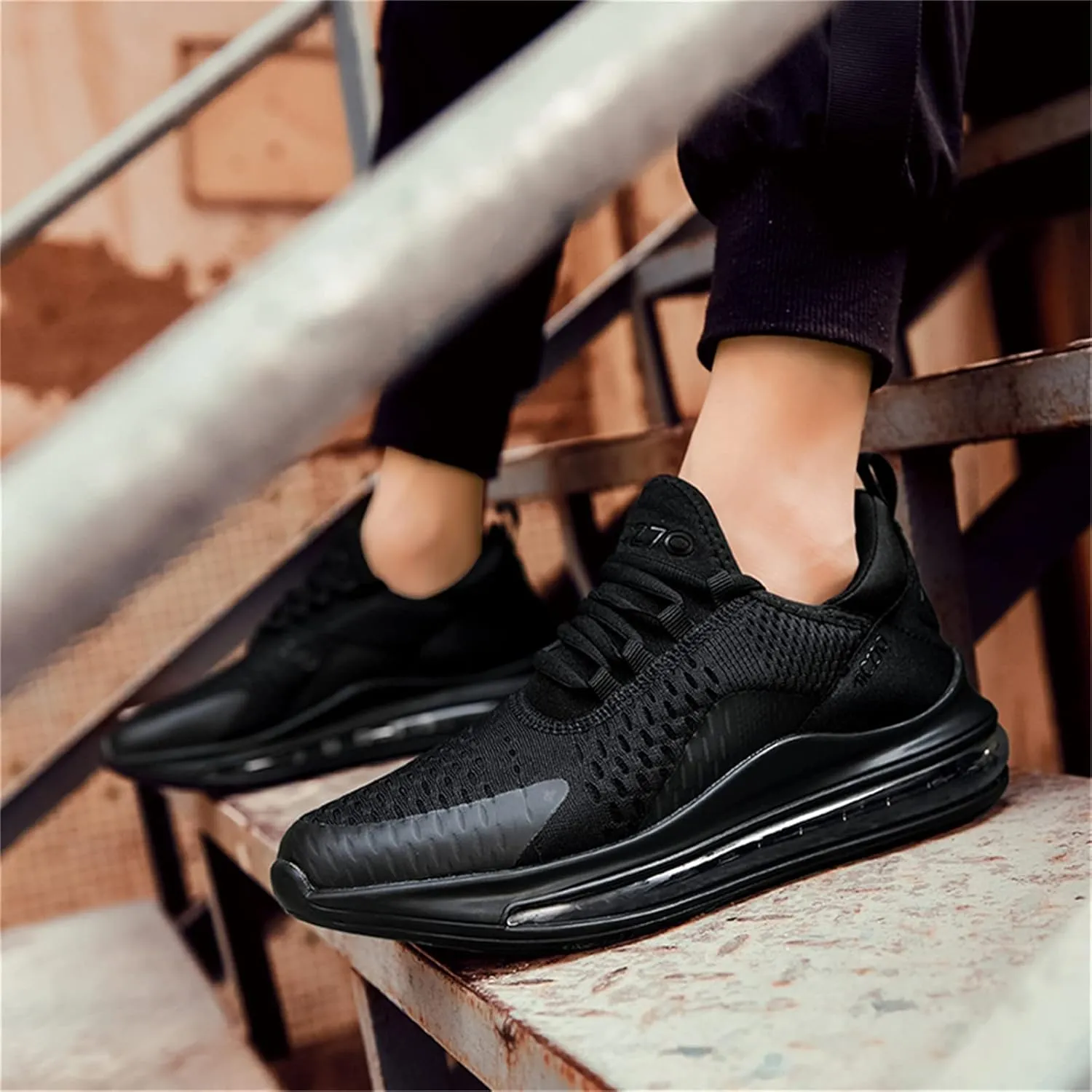 Men's Breathable Sneakers Walking Tennis Running Gym Casual Fashion Sneakers Light