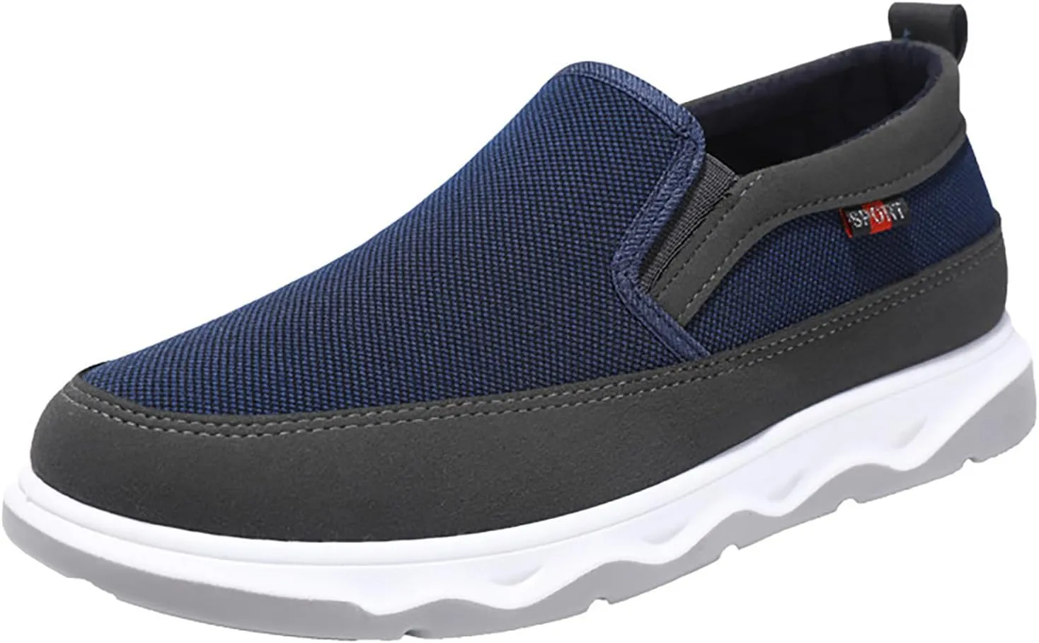 Men's Canvas Shoes Sports Casual Korean Version of The Trend of Fashion Breathable Slip On Summer Shoes for Men Casual