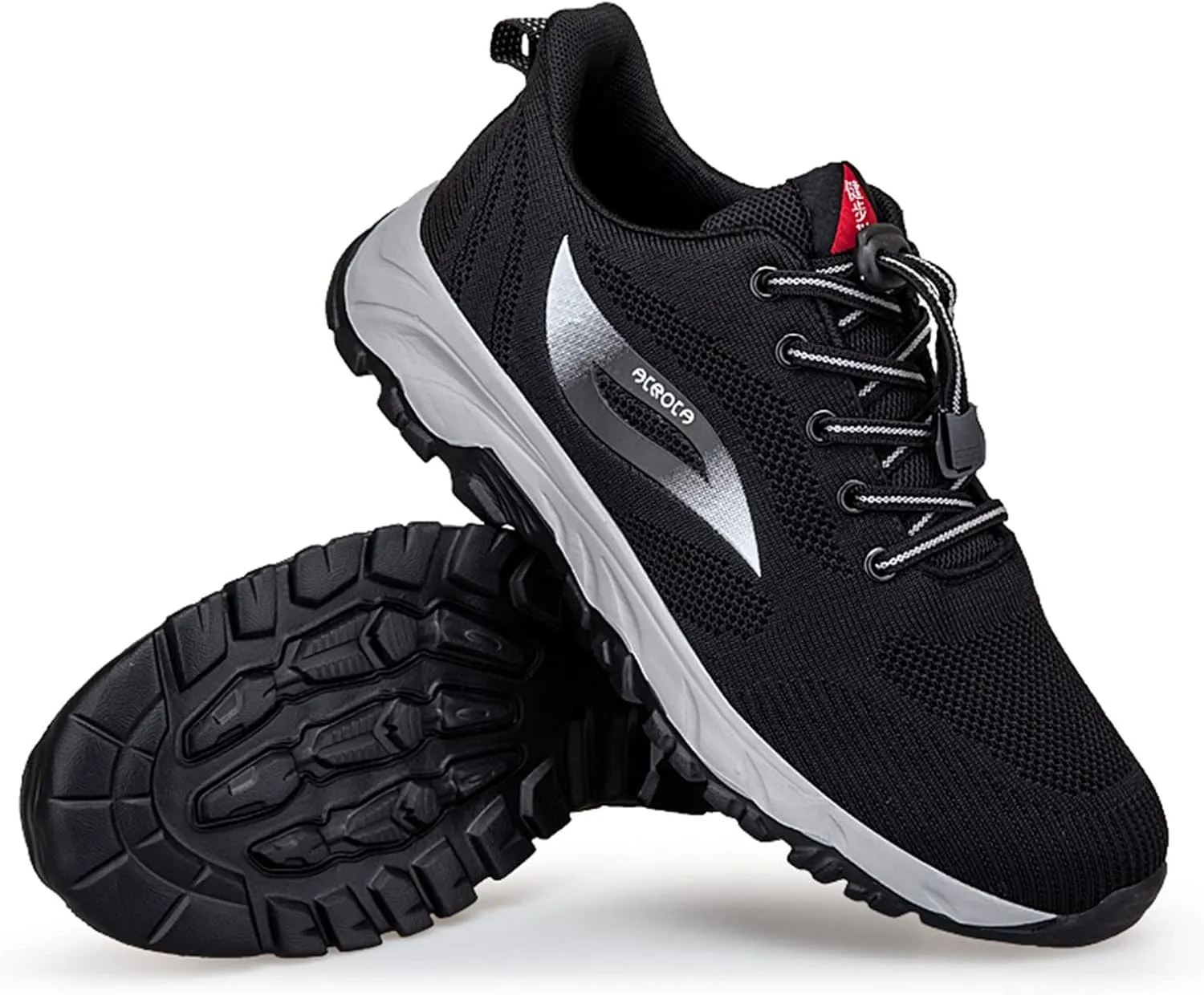 Mens Daily Walking Shoes Sneakers Running Shoe Trainers Athletic Gym Fitness Sport Summer Shoes Non Slip Breathable Mesh Workout Fashion Comfortable with Adjustable Lace