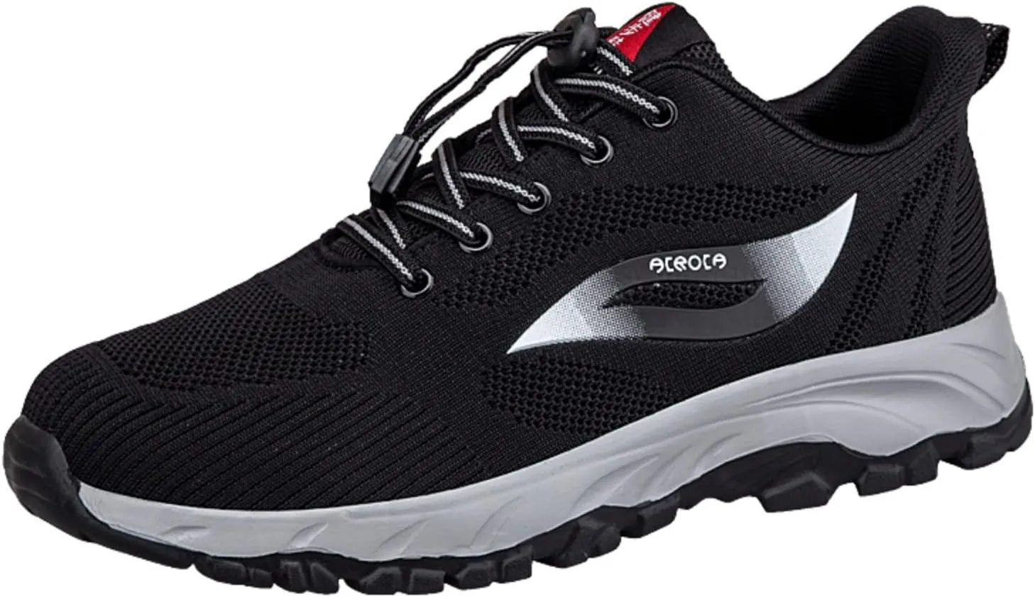 Mens Daily Walking Shoes Sneakers Running Shoe Trainers Athletic Gym Fitness Sport Summer Shoes Non Slip Breathable Mesh Workout Fashion Comfortable with Adjustable Lace