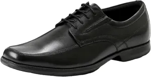 Mens Dress Shoes Fashion Lace-up Square Toe Oxfords Shoes Classic Formal Business Wedding Faux Leather Shoes for Men
