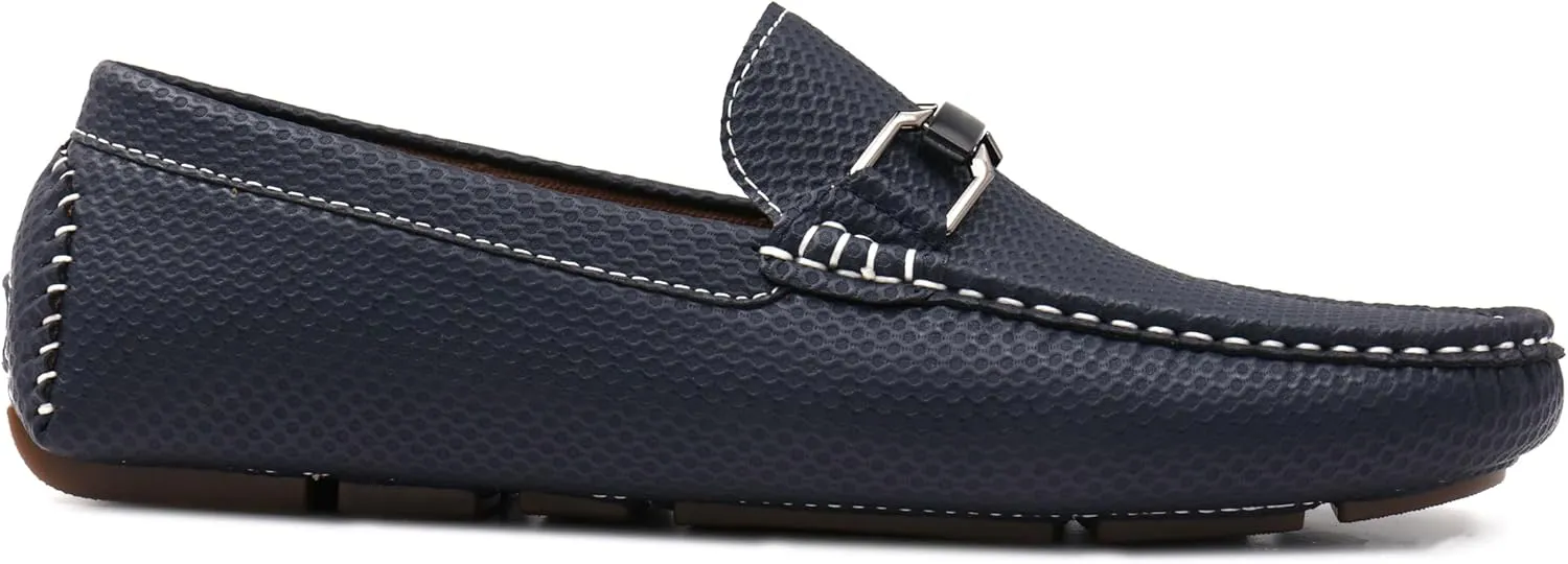 Men's Driving Loafer, Lightweight Breathable Design with Durable Rubber Sole