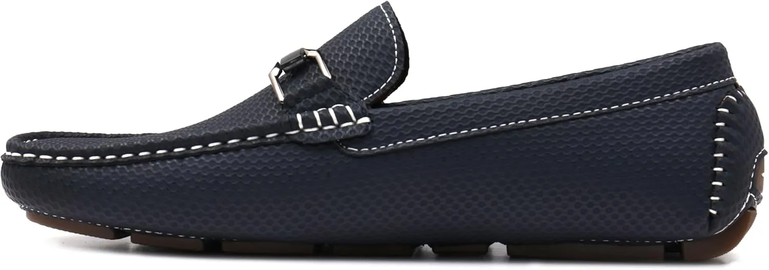 Men's Driving Loafer, Lightweight Breathable Design with Durable Rubber Sole