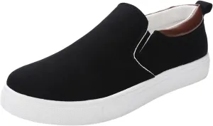 Mens Fashion Solid Color Canvas Flat Bottom Comfortable Running Casual Shoes Shoes Men Casual Size 9