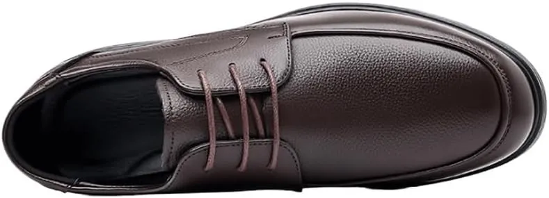 Men's Hands Free Slip On Walking Leather Shoes Loafers Comfortable Breathable