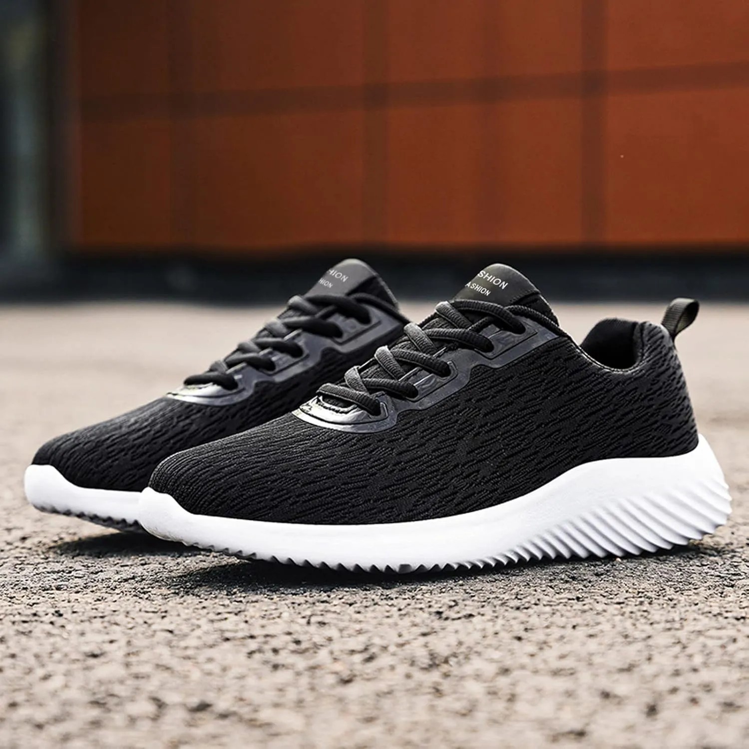Men's Non Slip Barefoot Minimalist Shoes Breathable Elastic Fly Woven Mesh Sneaker Elastic Fly Woven Mesh Shoes