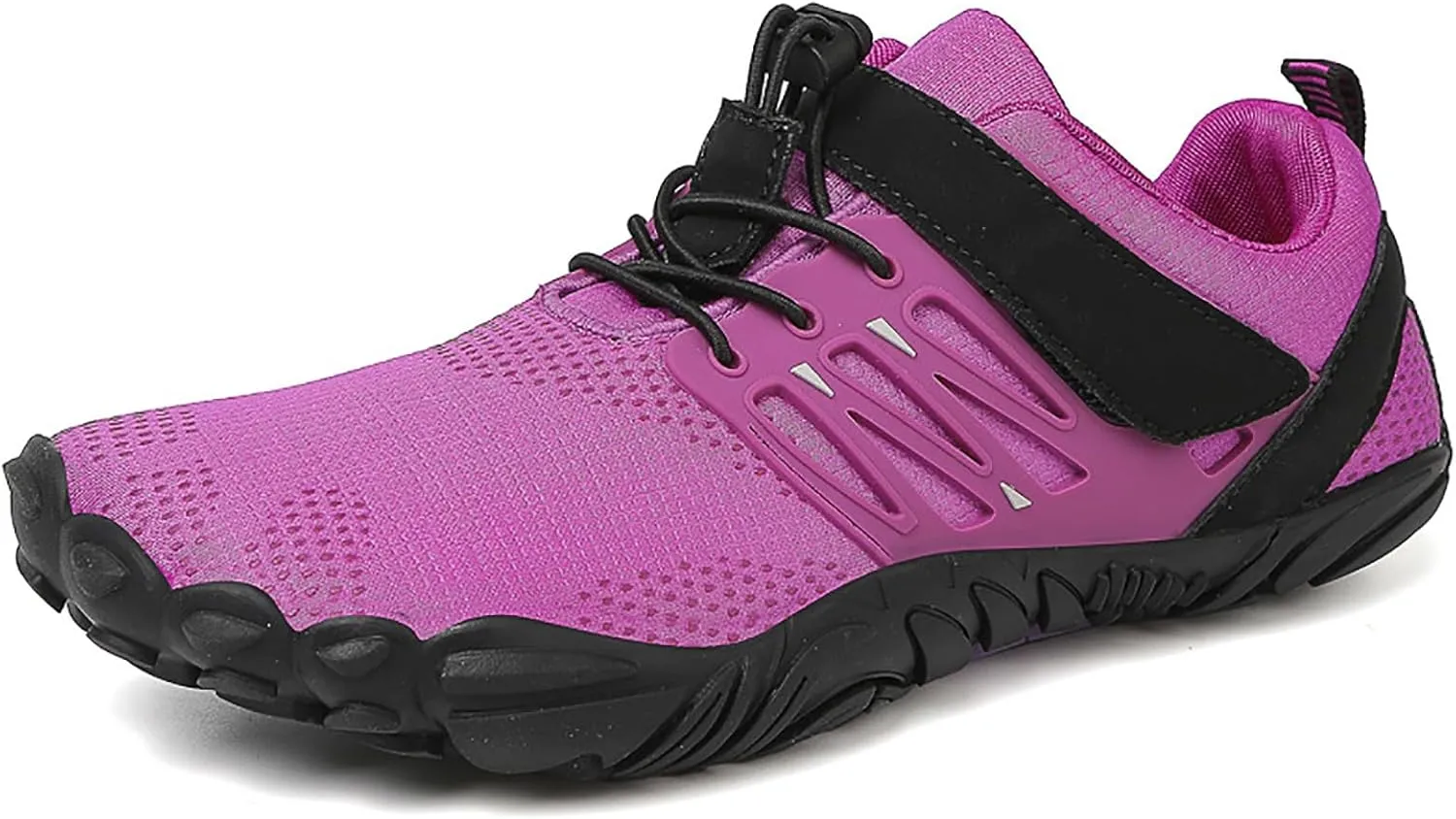 Mens Slip on Lightweight Walking Shoes Non Slip Breathable Quick Drying Water Shoes with Adjustable Lace for Men Summer Beach Walking and Climbing Indoor Workout