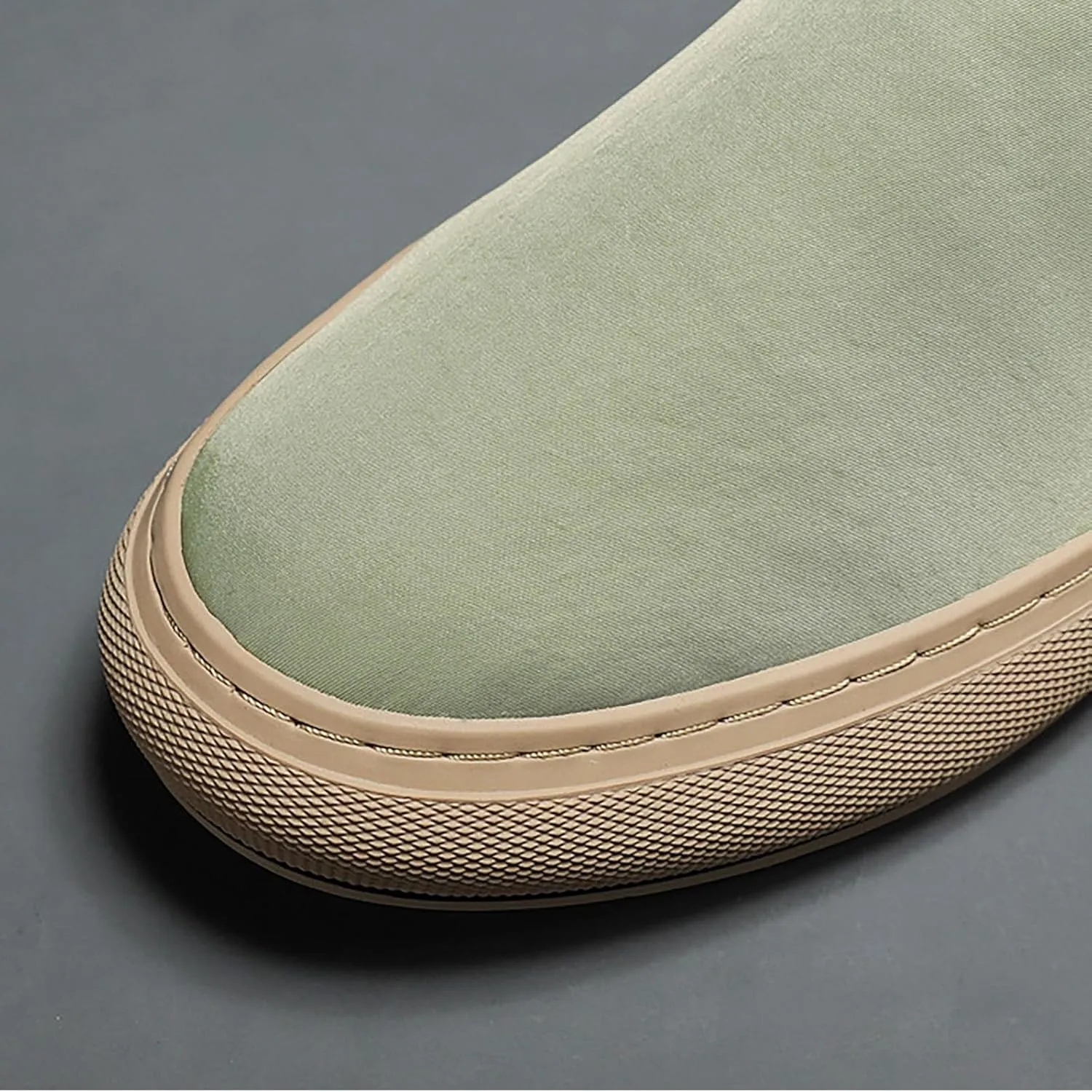Men's Slip on Walking Shoes Casual Dressy Memory Foam Breathable Fashion Low Top Canvas Sneakers Non Slip Travel Jogging Training Gym Shoes Wide Width