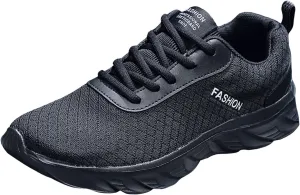 Men's Slip on Walking Shoes Casual Dressy Memory Foam Breathable Mesh Fashion Sneakers Non Slip Indoor Outdoor Training Gym Shoes Wide Width