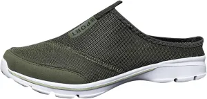 Men's Slip on Walking Shoes Comfortable Memory Foam Clogs Slippers Breathable Mesh Fashion Sneakers Non Slip Arch Support Cushioning Training Gym Shoes Wide Width