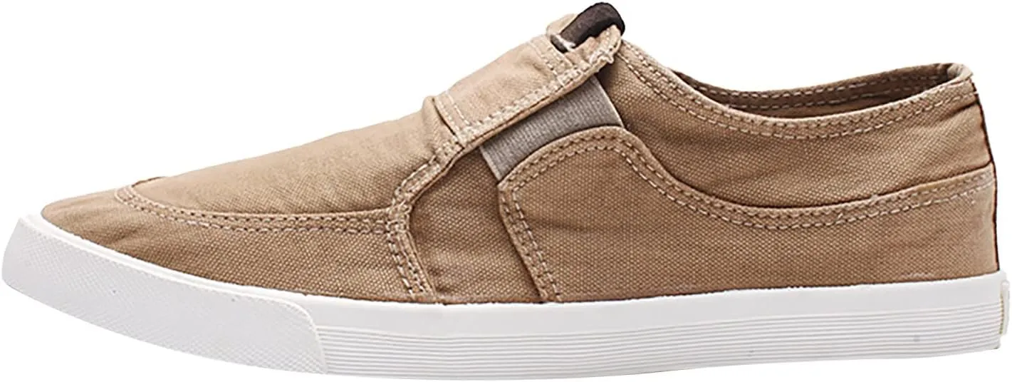 Men's Slip on Walking Shoes Comfy Knitted Memory Foam Breathable Lightweight Fashion Low Top Sneakers Non Slip Arch Support Vacation Workout Tennis Shoes Wide Width