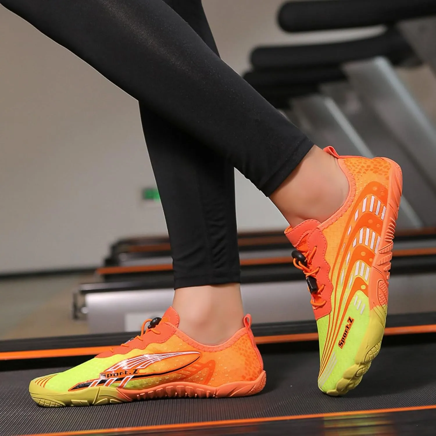Men's Slip on Walking Shoes Comfy Memory Foam Breathable Hiking Shoes Mesh Fashion Sneakers Lace Up Non Slip Indoor Outdoor Training Gym Shoes Wide Width
