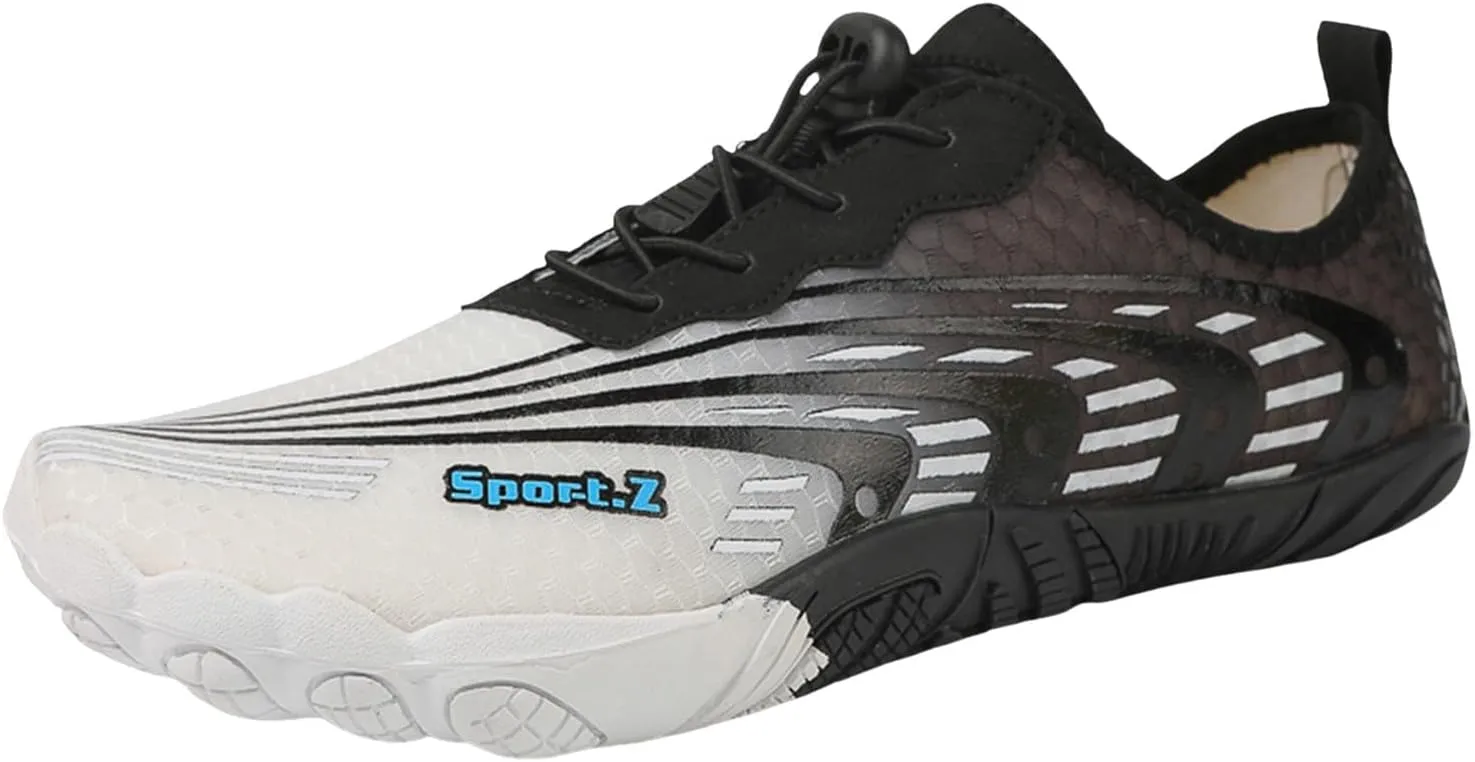 Men's Slip on Walking Shoes Comfy Memory Foam Breathable Hiking Shoes Mesh Fashion Sneakers Lace Up Non Slip Indoor Outdoor Training Gym Shoes Wide Width