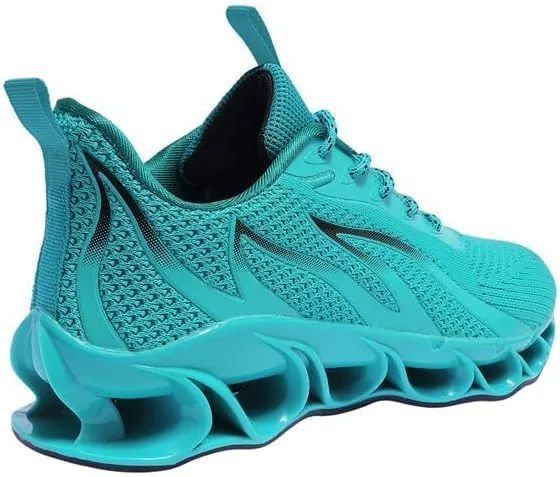 Men's Sneakers Sport Running Athletic Tennis Walking Shoes, Mens Slip on Running Walking Shoes Blade Tennis Casual Fashion Sneakers