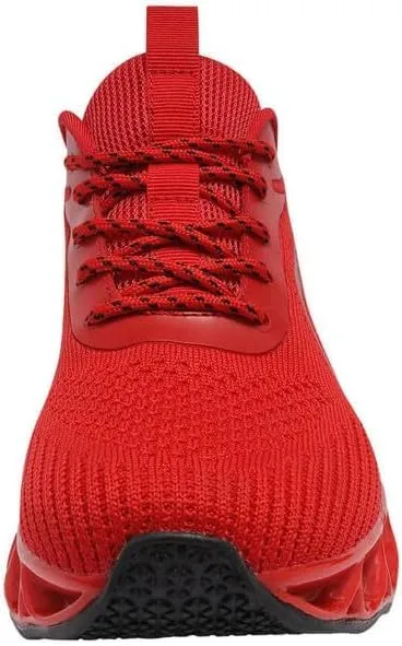 Men's Sneakers Sport Running Athletic Tennis Walking Shoes, Mens Slip on Running Walking Shoes Blade Tennis Casual Fashion Sneakers