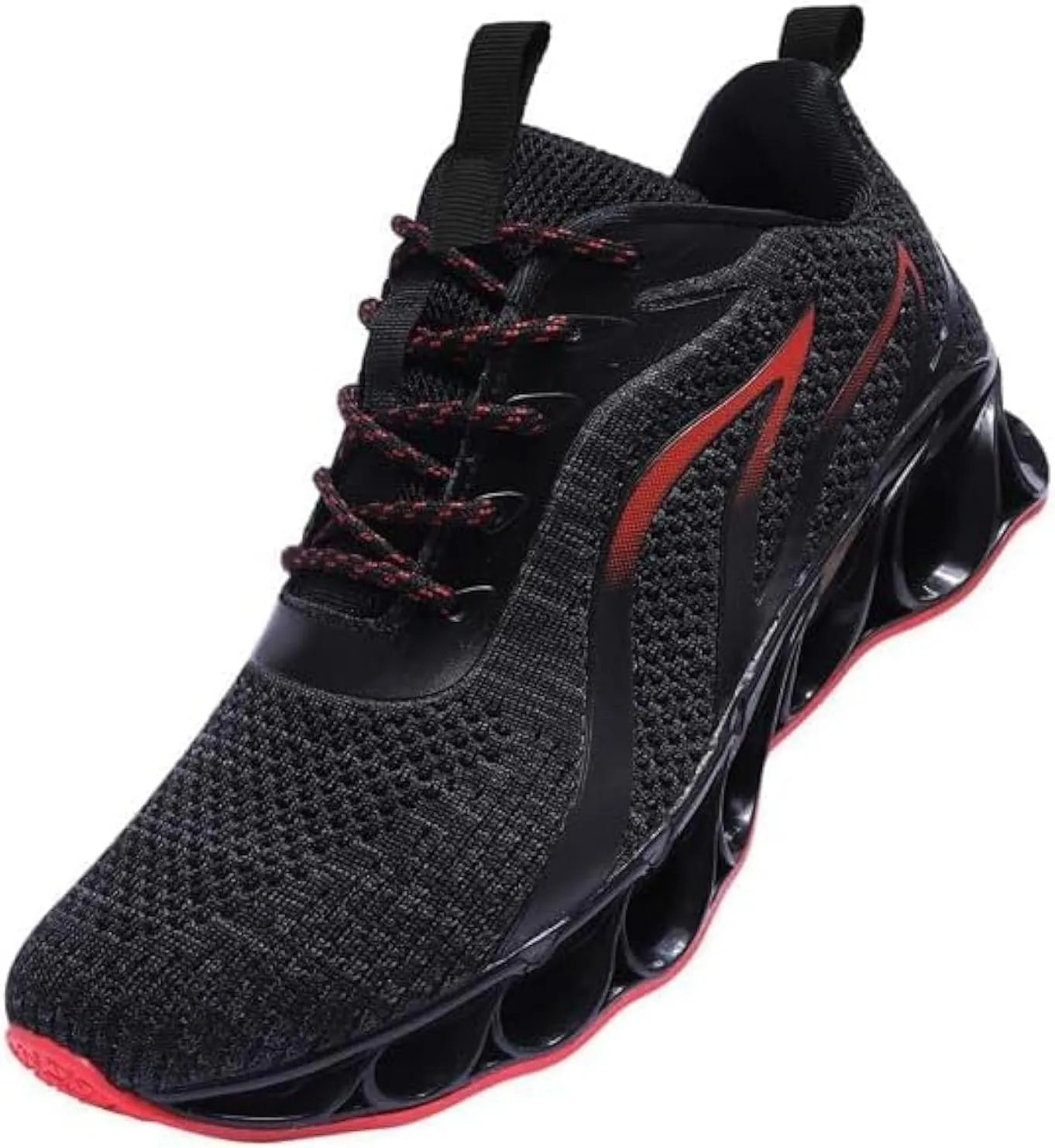 Men's Sneakers Sport Running Athletic Tennis Walking Shoes, Mens Slip on Running Walking Shoes Blade Tennis Casual Fashion Sneakers