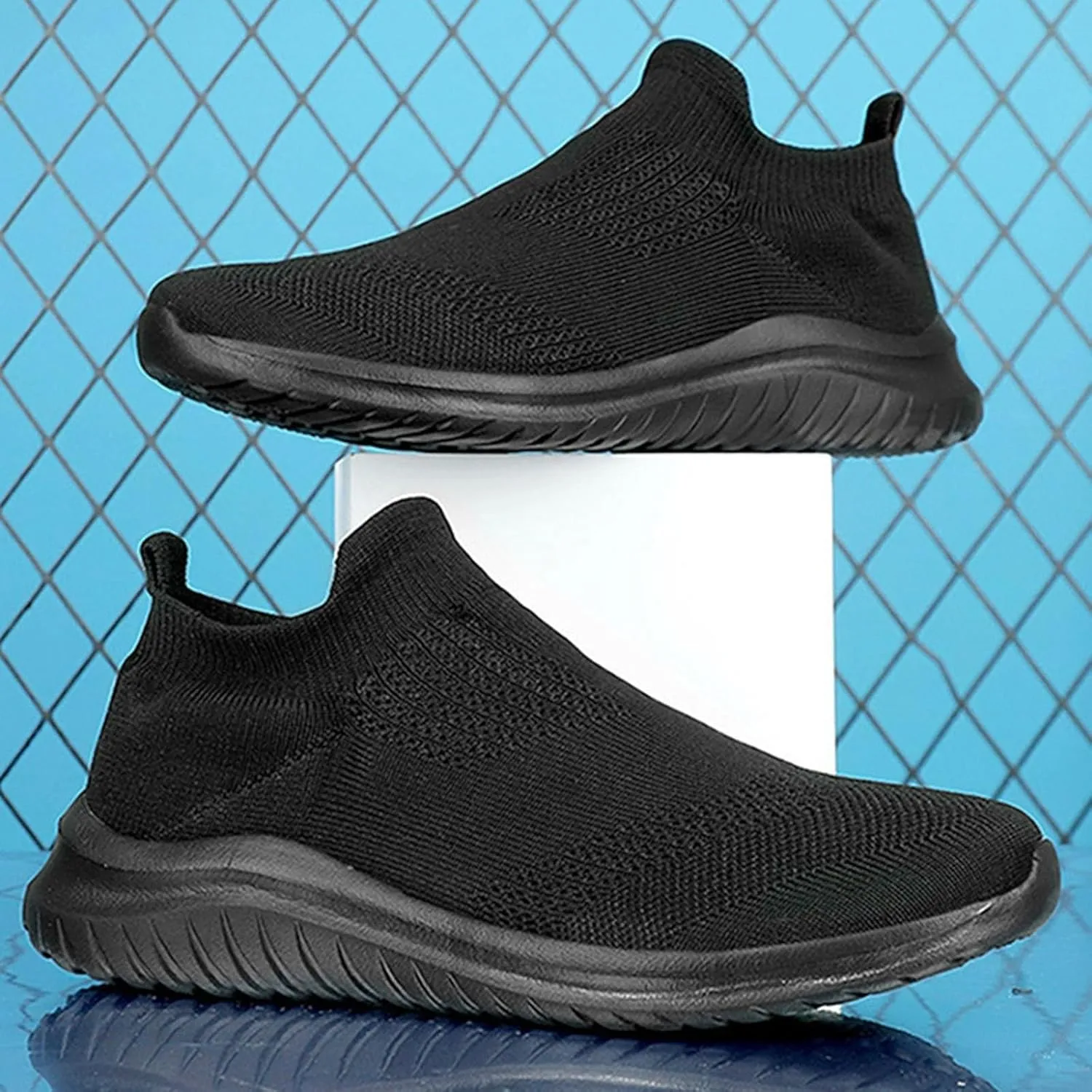 Men's Sport Breathable Mesh Shoes Breathable Casual Comfortable Walking Sneaker Business Casual Versatile Shoes