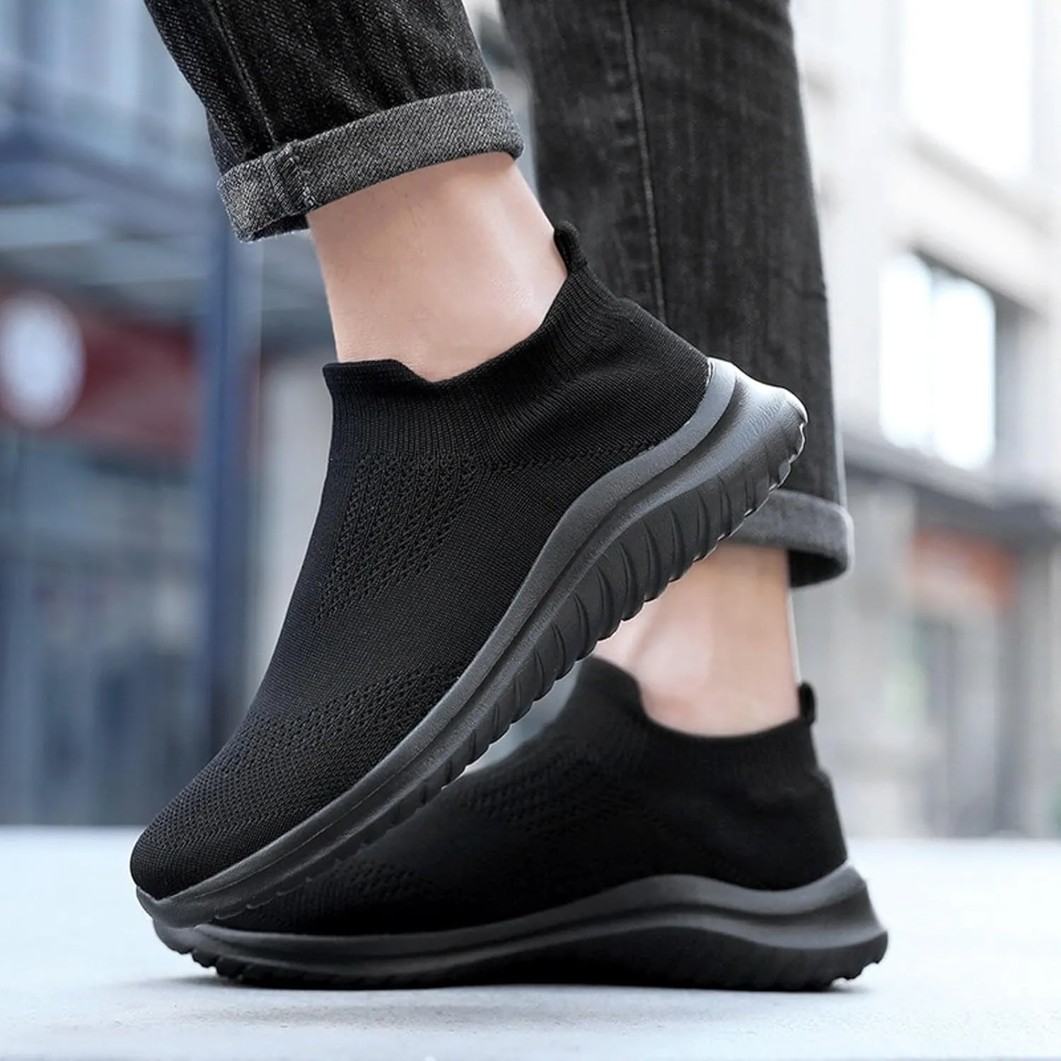 Men's Sport Breathable Mesh Shoes Breathable Casual Comfortable Walking Sneaker Business Casual Versatile Shoes