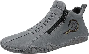 Men's Sport Breathable Mesh Shoes Comfortable Breathable Stretch Canvas Slip On Sneaker Versatile Elderly Shoes