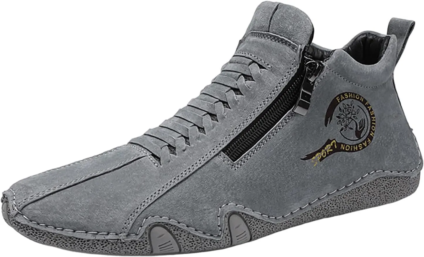 Men's Sport Breathable Mesh Shoes Comfortable Breathable Stretch Canvas Slip On Sneaker Versatile Elderly Shoes