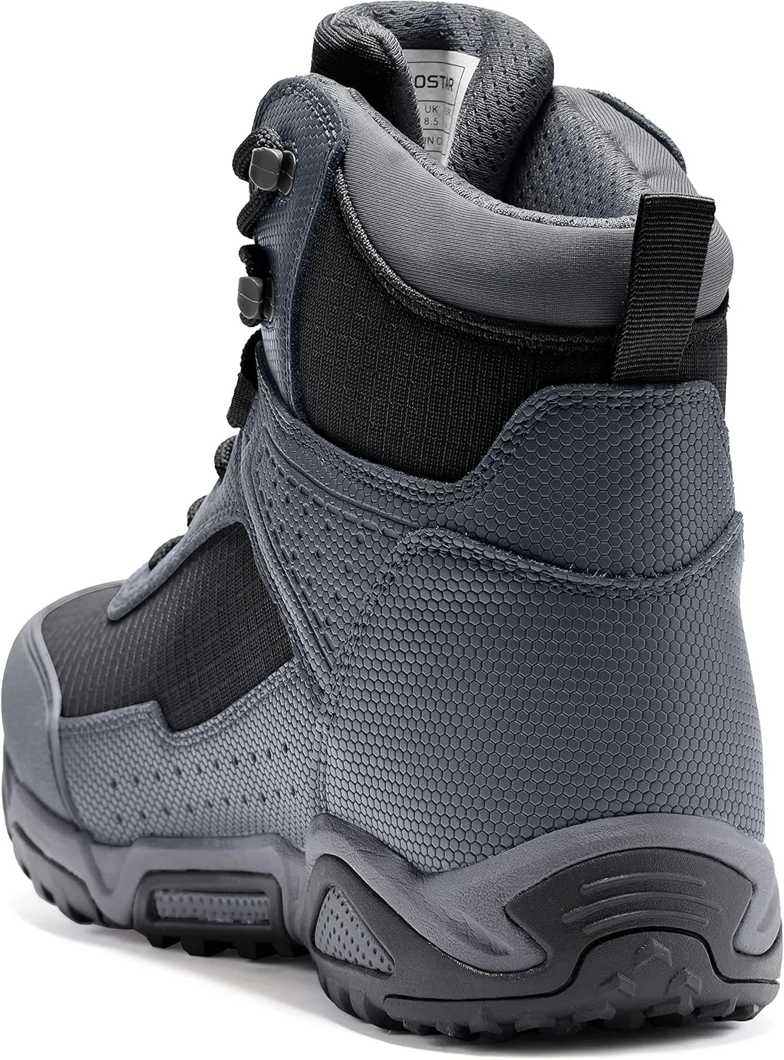 Men's Water-Resistant Work Boots Lightweight Tactical Boots Non-Slip Hiking Boots for Men