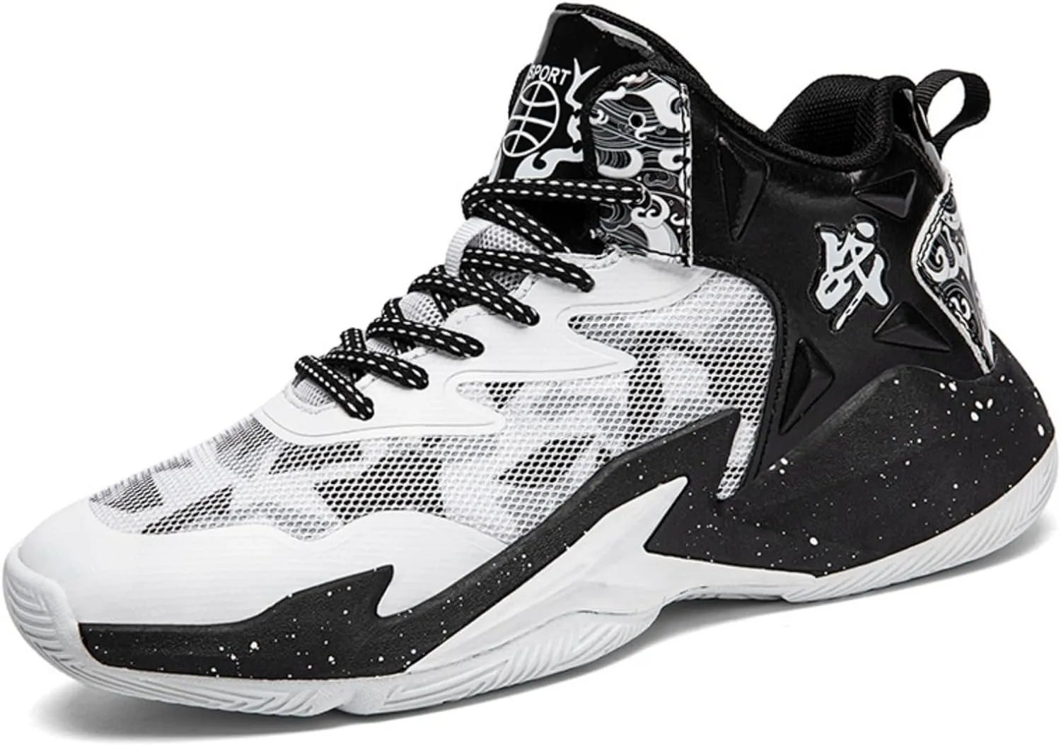 New Flying Woven Fashion Basketball Shoes
