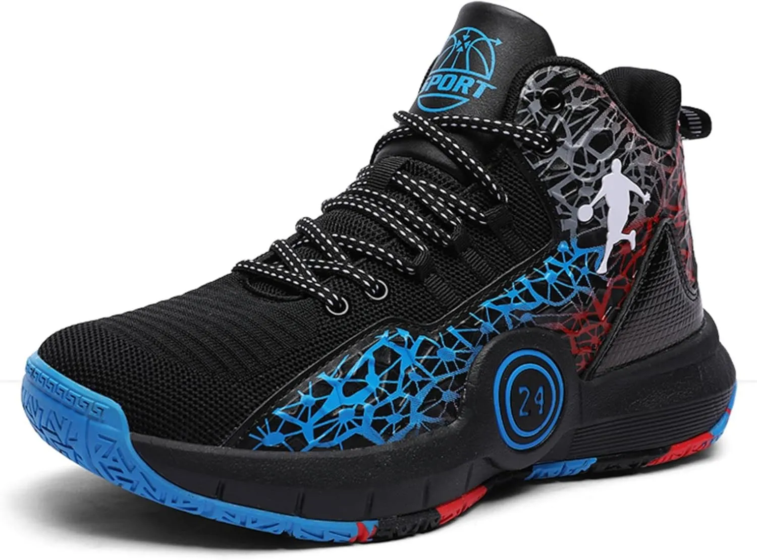 New Flying Woven Fashion Basketball Shoes