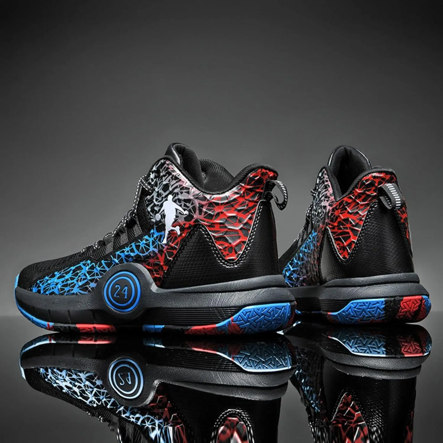 New Flying Woven Fashion Basketball Shoes