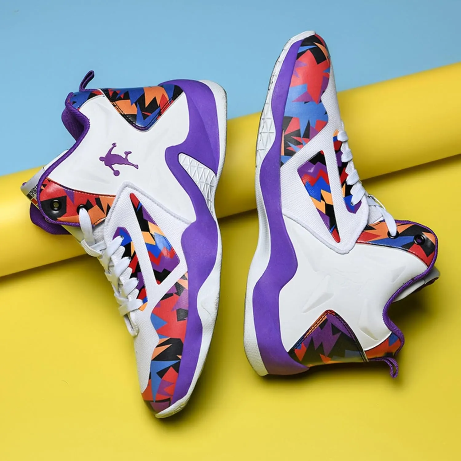 New Flying Woven Fashion Basketball Shoes