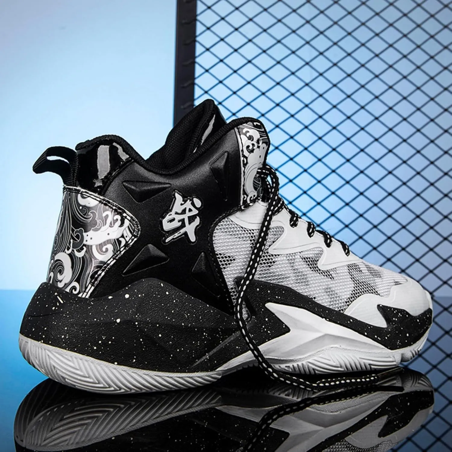 New Flying Woven Fashion Basketball Shoes