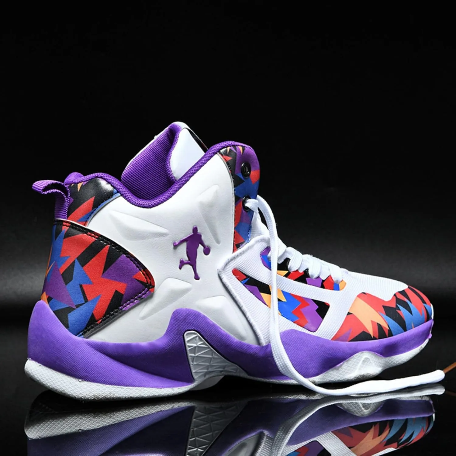 New Flying Woven Fashion Basketball Shoes