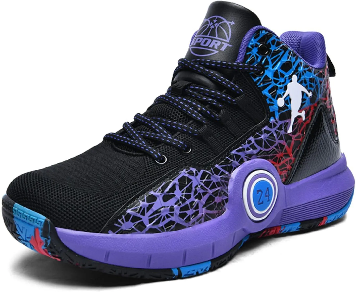 New Flying Woven Fashion Basketball Shoes