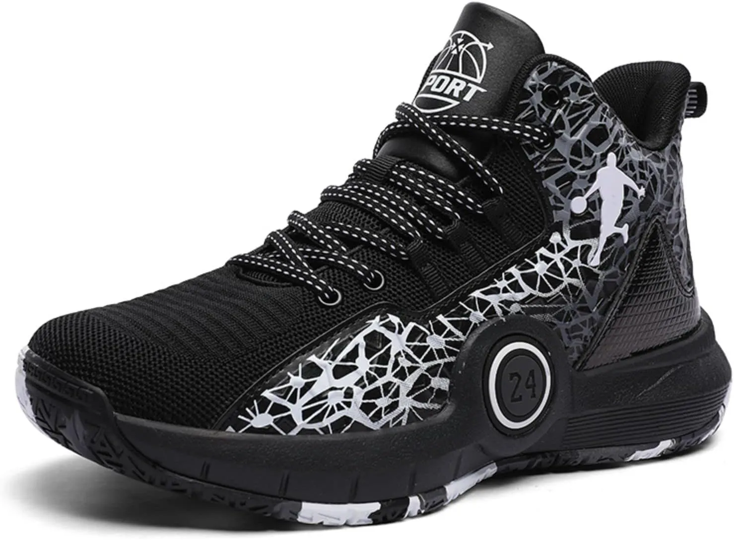 New Flying Woven Fashion Basketball Shoes