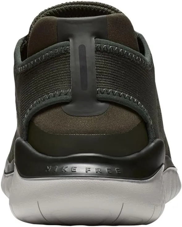 Nike Women's Free RN 2018 Black/White Running Shoe 7 US