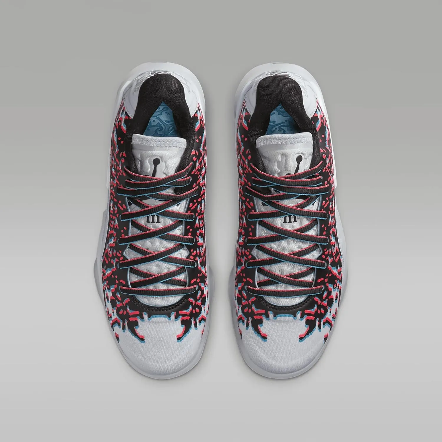 Nike Zion 3 NRG Big Kids' Basketball Shoes (FZ4792-060, Football Grey/Flash Crimson/Chlorine Blue/Black)