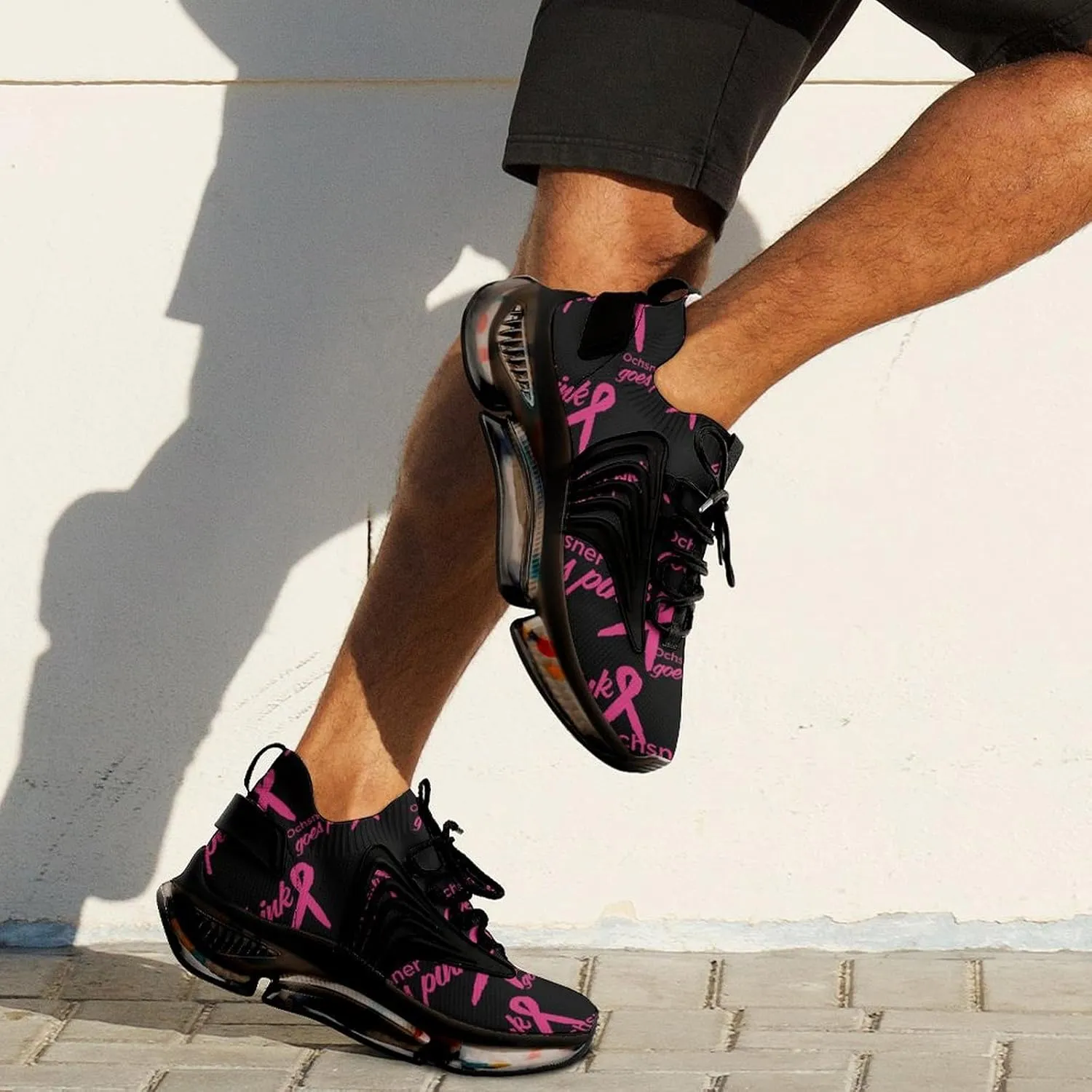 Ochsner Goes Walking Shoes for Men Lightweight Tennis Fashion Elastic Sports Shoes Cushion Basketball Shoes