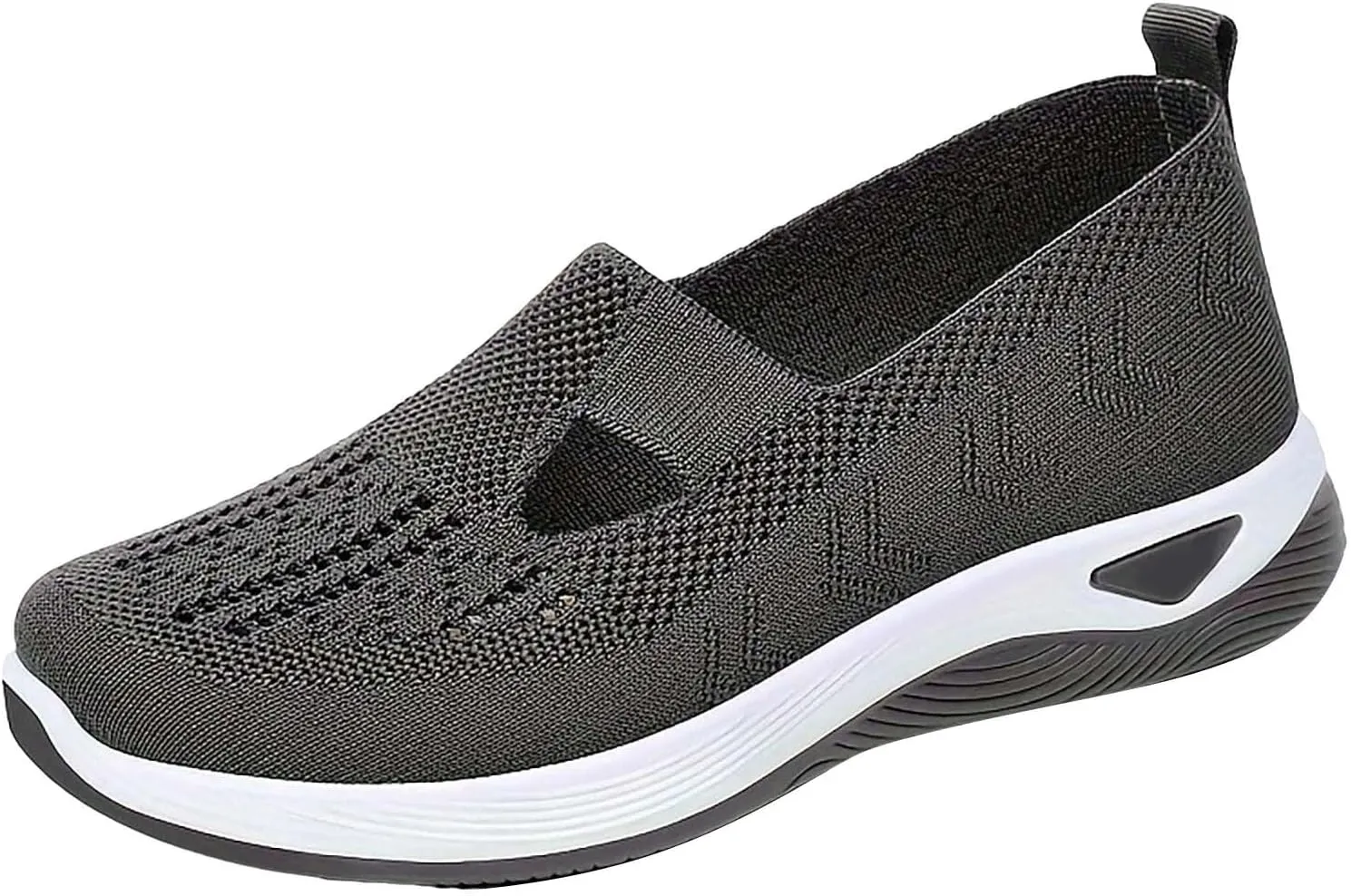 Orthopedic Shoes for Women 2025 New Women's Woven Womens Tennis Shoes Wide Width Brown Casual Shoes Shoes Sneakers Slip On Tennis Shoe White Loafers