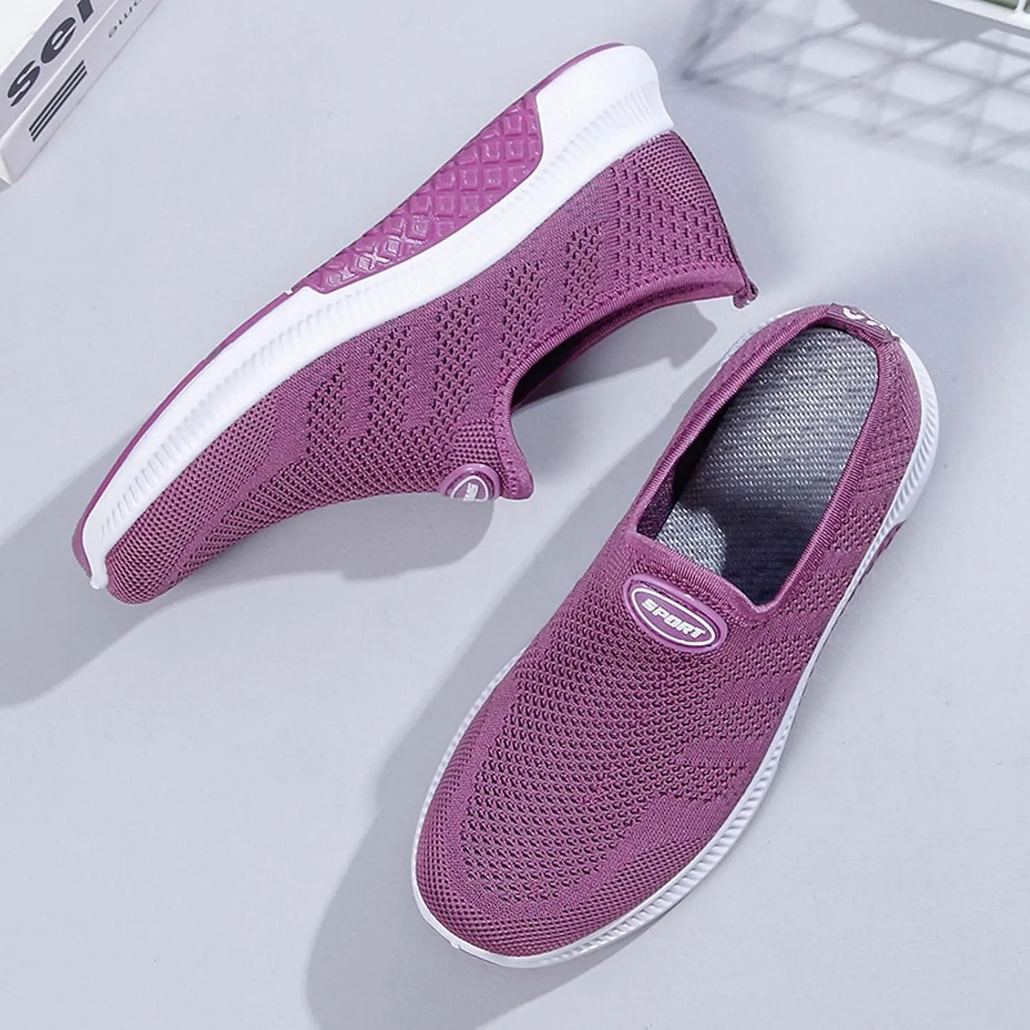 Orthopedic Shoes for Women Wide Width Slip On Zapatos De Trabajo para Mujer Antideslizante Cross Gym Shoes Women Wide Size 8w Womens High Top Sneakers Tenis OrtopéDicos Mujer