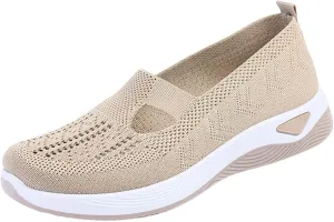 Orthopedic Shoes for Women Woven Orthopedic Womens Running Shoes Comfortable Men Casual Shoes High Top Sneakers Slip On Tennis Shoe Loafers Casual Slip On
