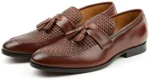 Pair of Kings Mens ACE Formal Loafers - ACE Mens Whiskey Dress Loafers