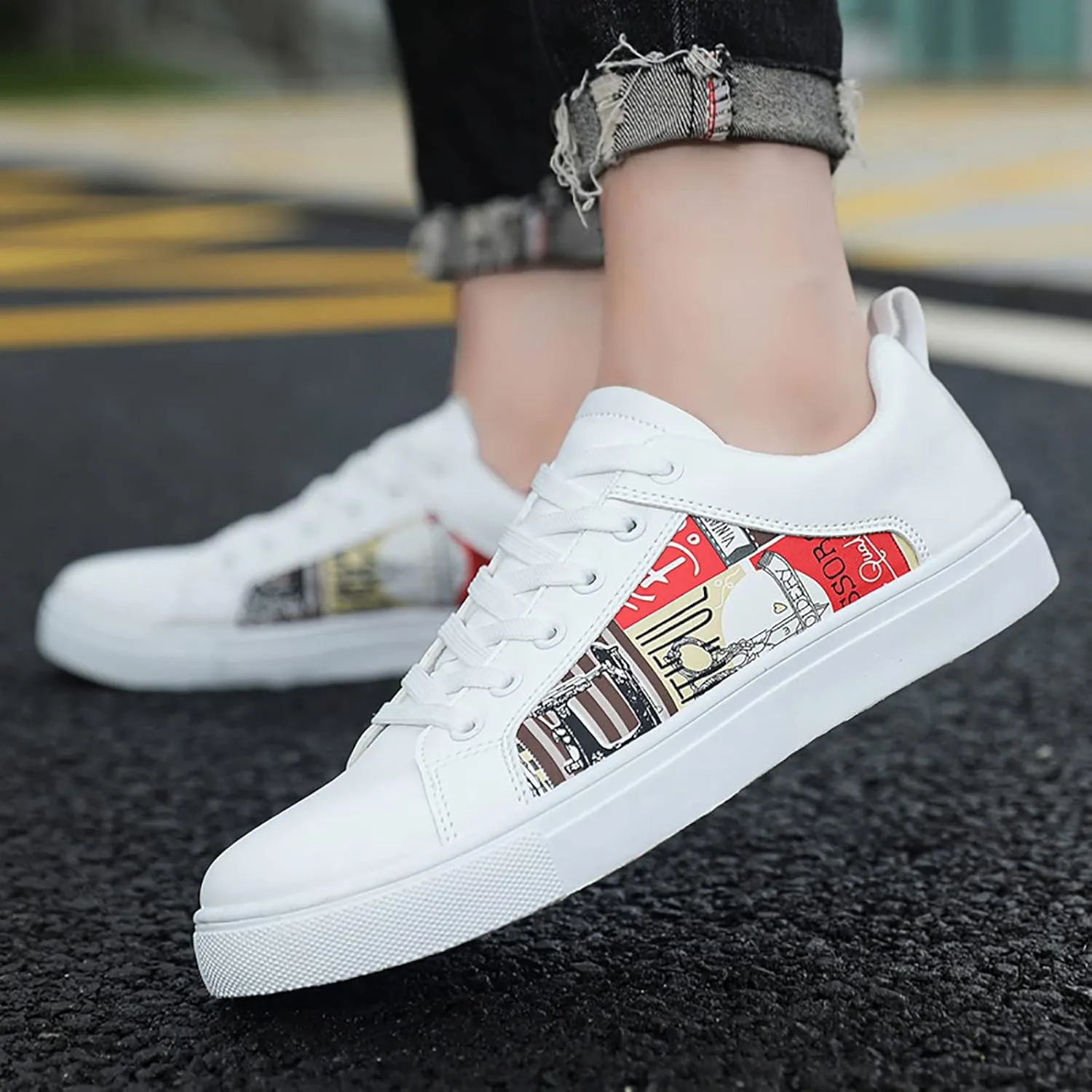 Plantar Fasciitis Shoes Women Slip Ons Slip On Walking Shoes for Women Wide Gym Shoes Women Weightlifting and Running Womens Running Shoes Women's Slip Resistant Work Shoes in Black