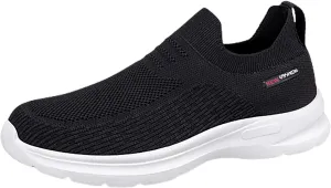 Plantar Fasciitis Shoes Women Slip Ons Zapatos Antideslizantes para Mujer De Cocina Baratos Black and White Running Shoes Women Womens Sneakers Size 6 Slip Ons Size 8 Wide Slip On Shoes for Women