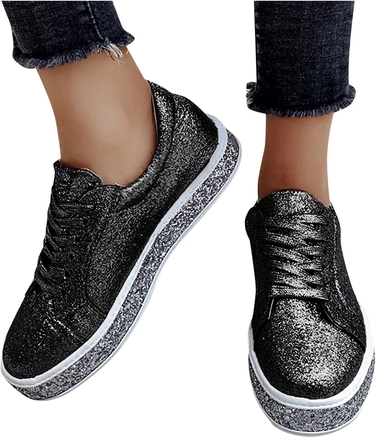 Plantar Fasciitis Walking Shoes Women Slip Ons Brown and Black Slip On Sneakers Women Women Slip On Shoes Wide High Top Sneakers for Women Zapatos para Pies Con Juanetes De Mujer