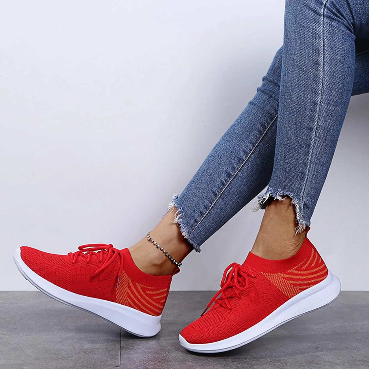 Platform Sneakers for Women 6 Wide Non Slip Work Shoes Women Wide Feet Gym Shoes Women Black 11 Platform Wedge Sneakers for Women 2023 Slip On Tennis Shoes Women Size 11