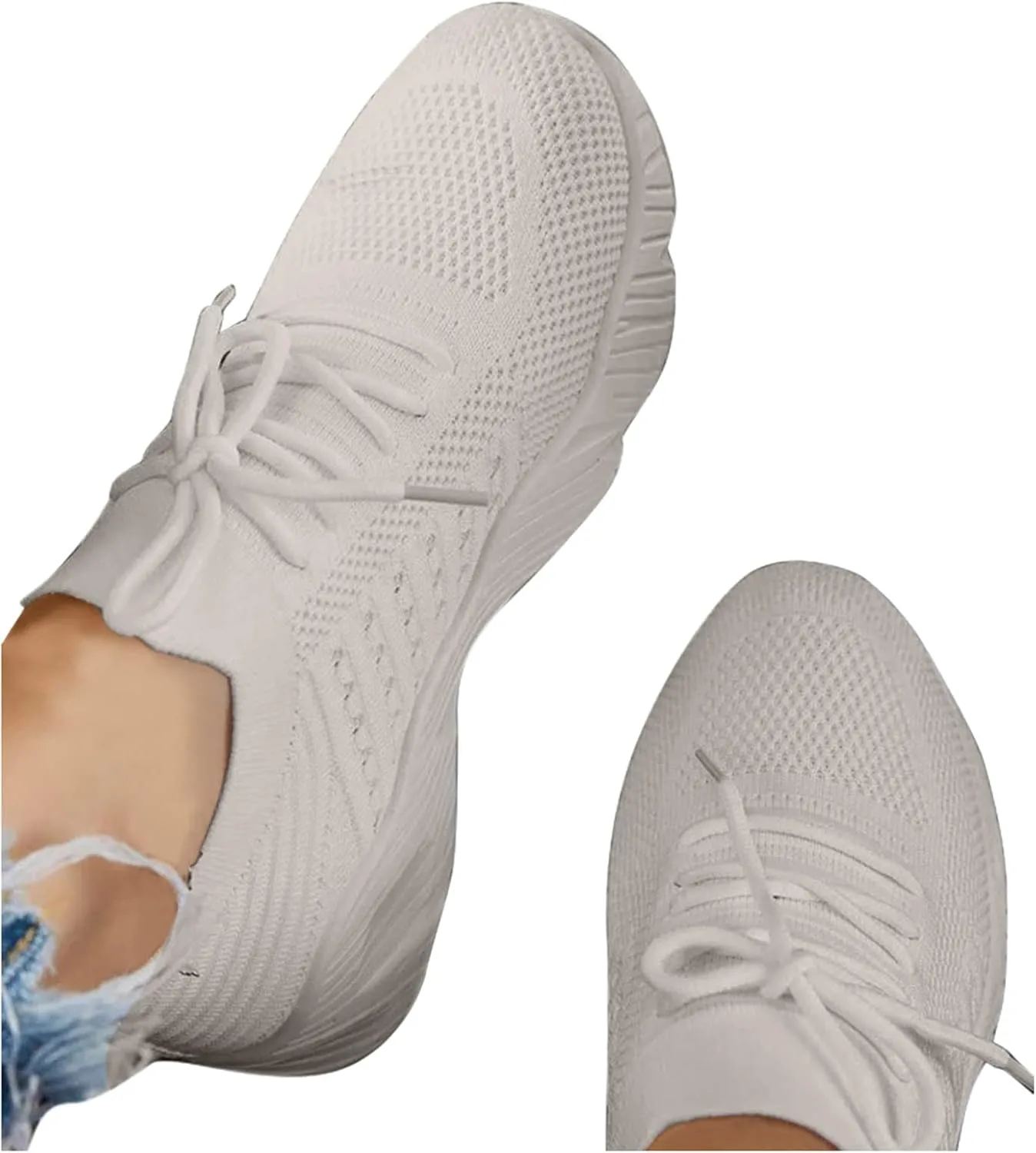 Platform Sneakers for Women Fashion Glitter Tenis Antideslizantes para Mujer De Cocina Womens Slip On Shoes Wide Toe Box Plantar Fasciitis Shoes Women Slip Ons Zapatos Comodos para Mujer