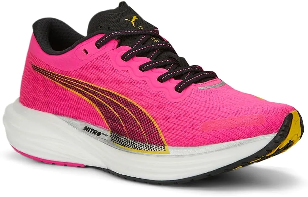PUMA Womens Deviate Nitro 2 Running Sneakers Shoes - Pink