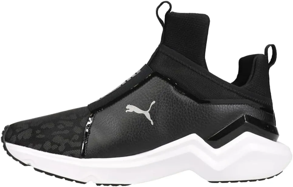PUMA Womens Fierce 2 Reflective Faux Leather Fitness Running Shoes