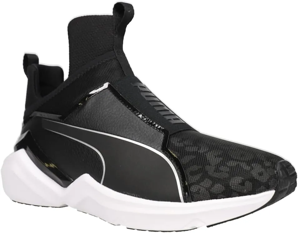 PUMA Womens Fierce 2 Reflective Faux Leather Fitness Running Shoes